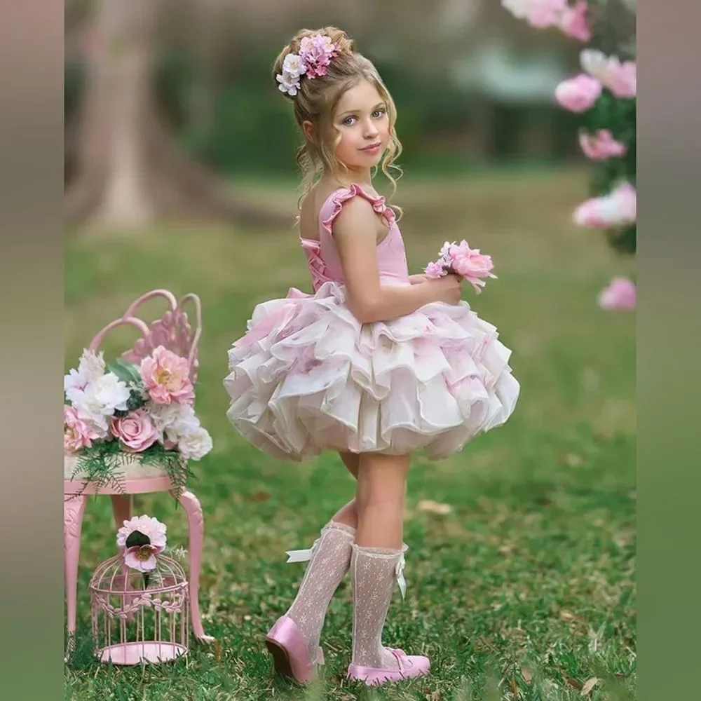 Dollcake Bouquet Tutu Pink Dress Size 8 New
